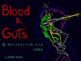 Blood & Guts (1984)(Quicksilva)[a] Rom